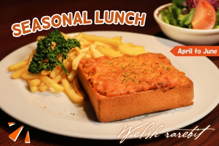 【Falstaff Pub】4~6月シーズナル パブランチ「ウェルシュレアビット」